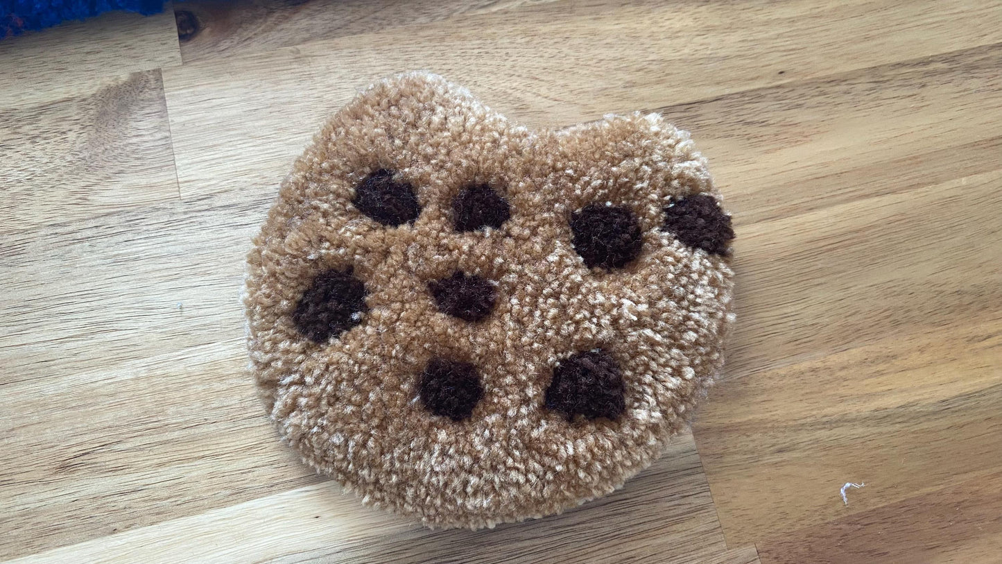 Cookie Monster Klavye Halısı Seti - El Yapımı Peluş Oyun Masası Paspası