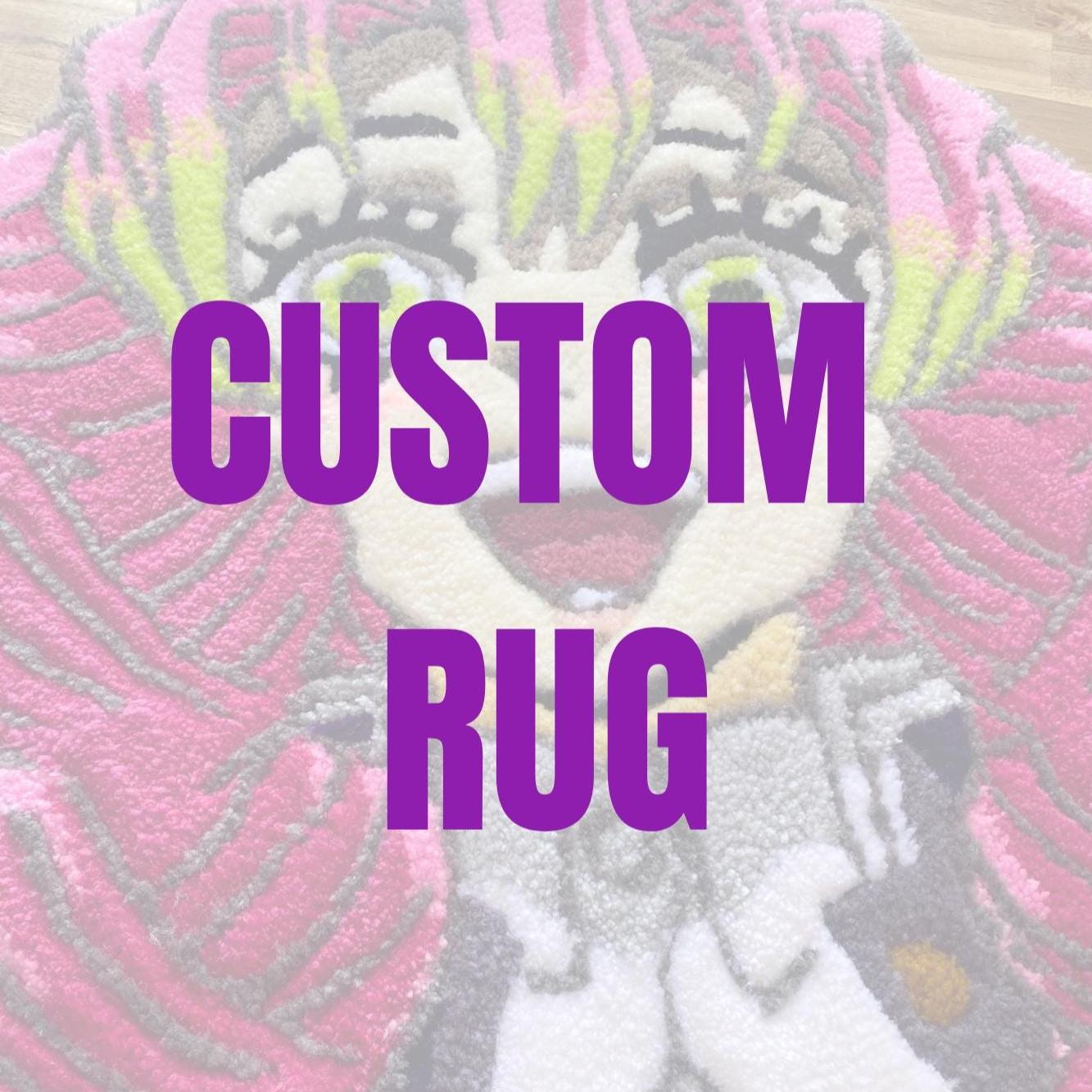 Özel Sipariş Tufting Halı - Kişiselleştirilmiş Tasarım El Yapımı Kabarık Dekorasyon