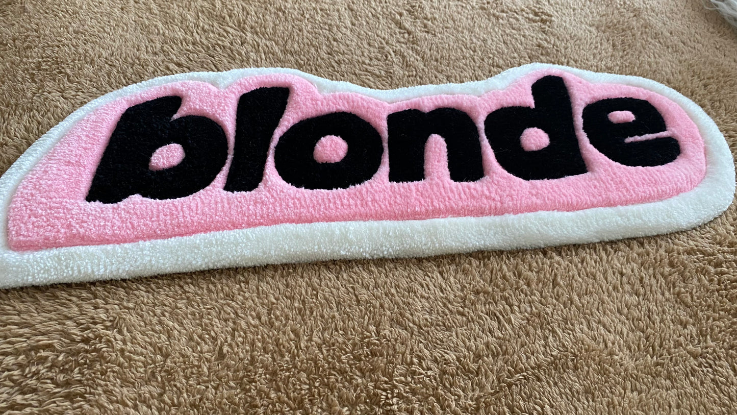 Blonde Tufted Rug