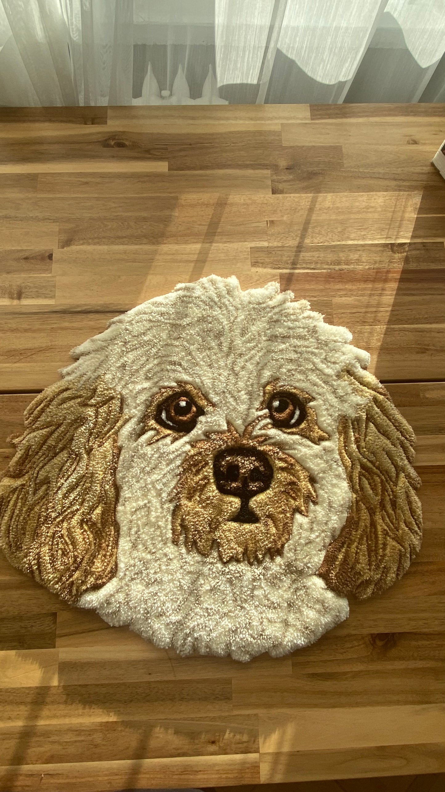 Custom Dog Portrait Rug