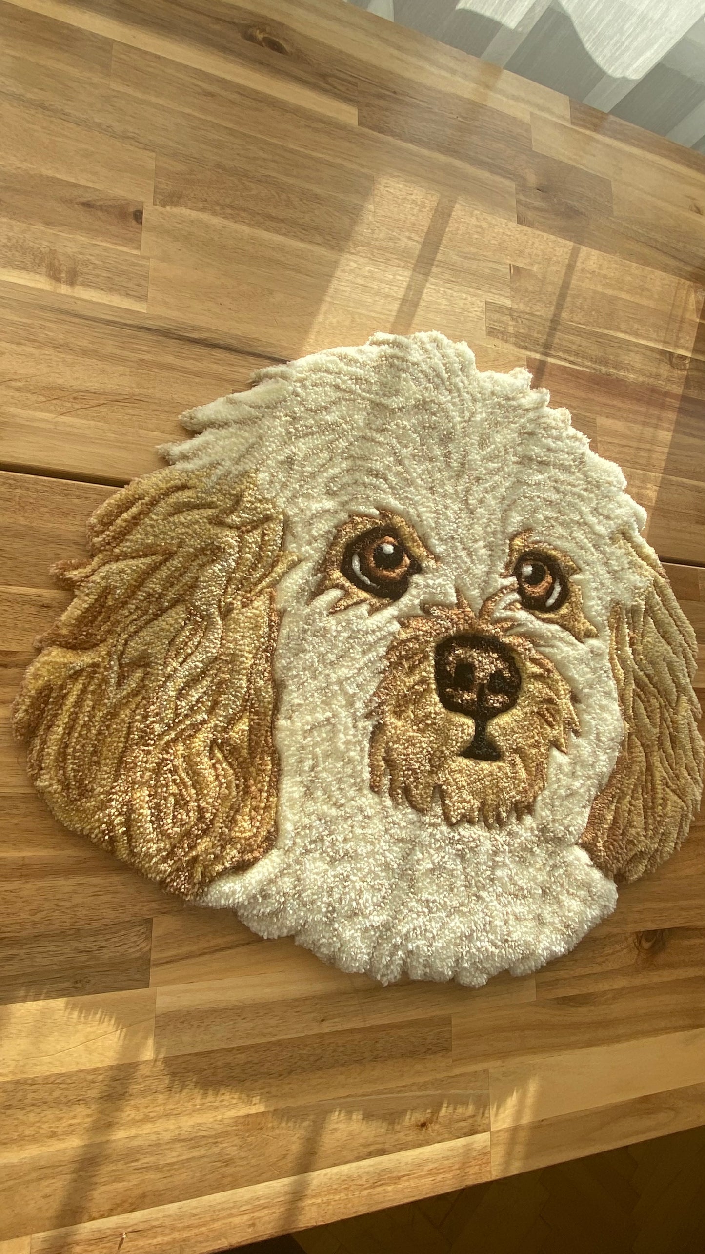 Custom Dog Portrait Rug