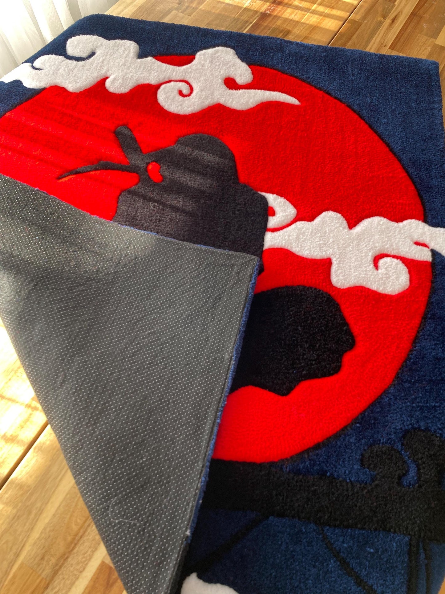 Itachi Uchiha Rug - 114x95cm Handmade Naruto Anime Wall Art