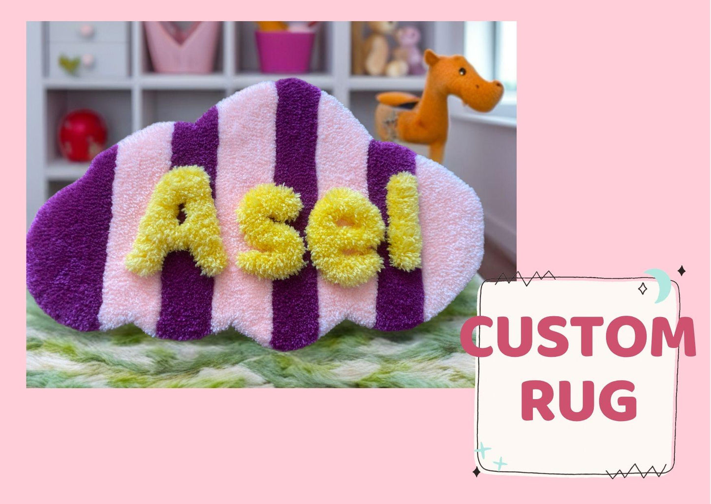 Özel Sipariş Tufting Halı - Kişiselleştirilmiş Tasarım El Yapımı Kabarık Dekorasyon