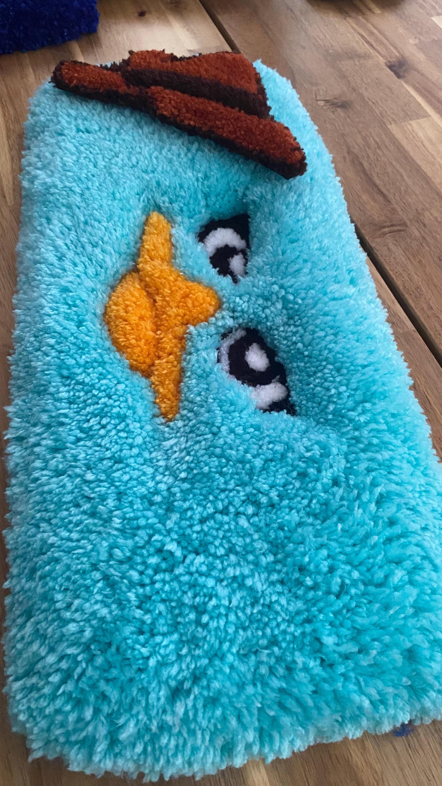 Perry the Platypus Klavye Halısı - Turkuaz Gizli Ajan Masa Paspası 44x16cm