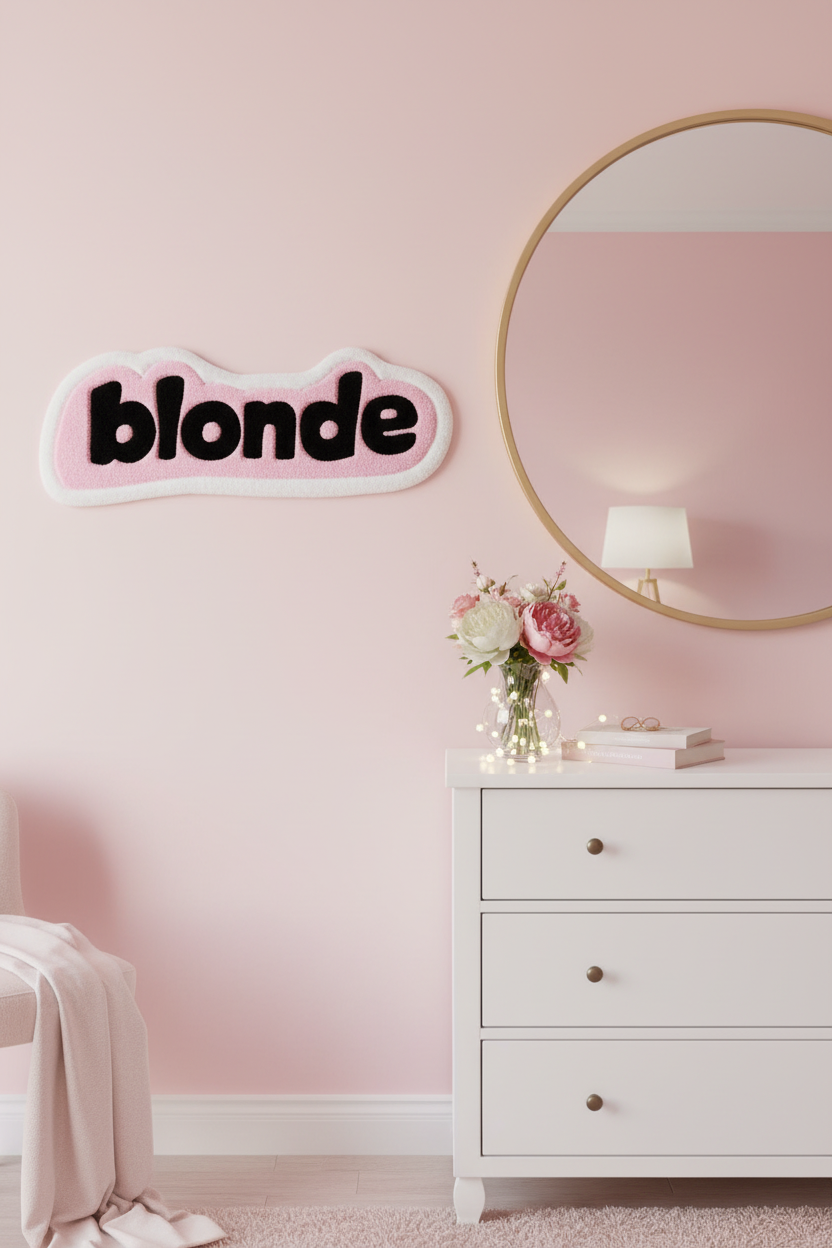 Blonde Tufted Rug