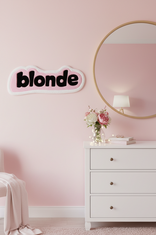 Blonde Tufted Rug